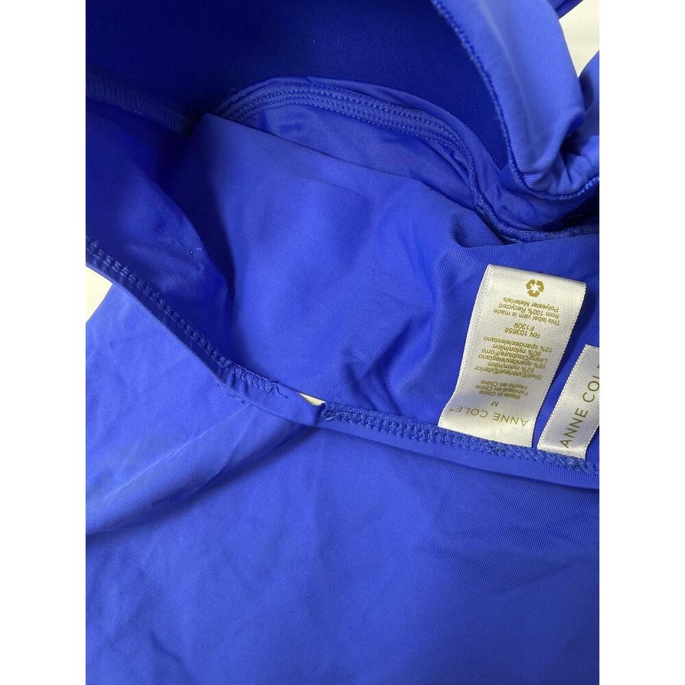 Anne Cole Women's Blue Tankini Swimsuit M - Picture 7 of 7